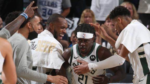 假日哥化身吹杨的噩梦 雄鹿反弹霍勒迪当记头功